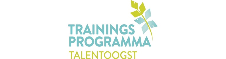 Trainingsprogramma Talentoogst van start
